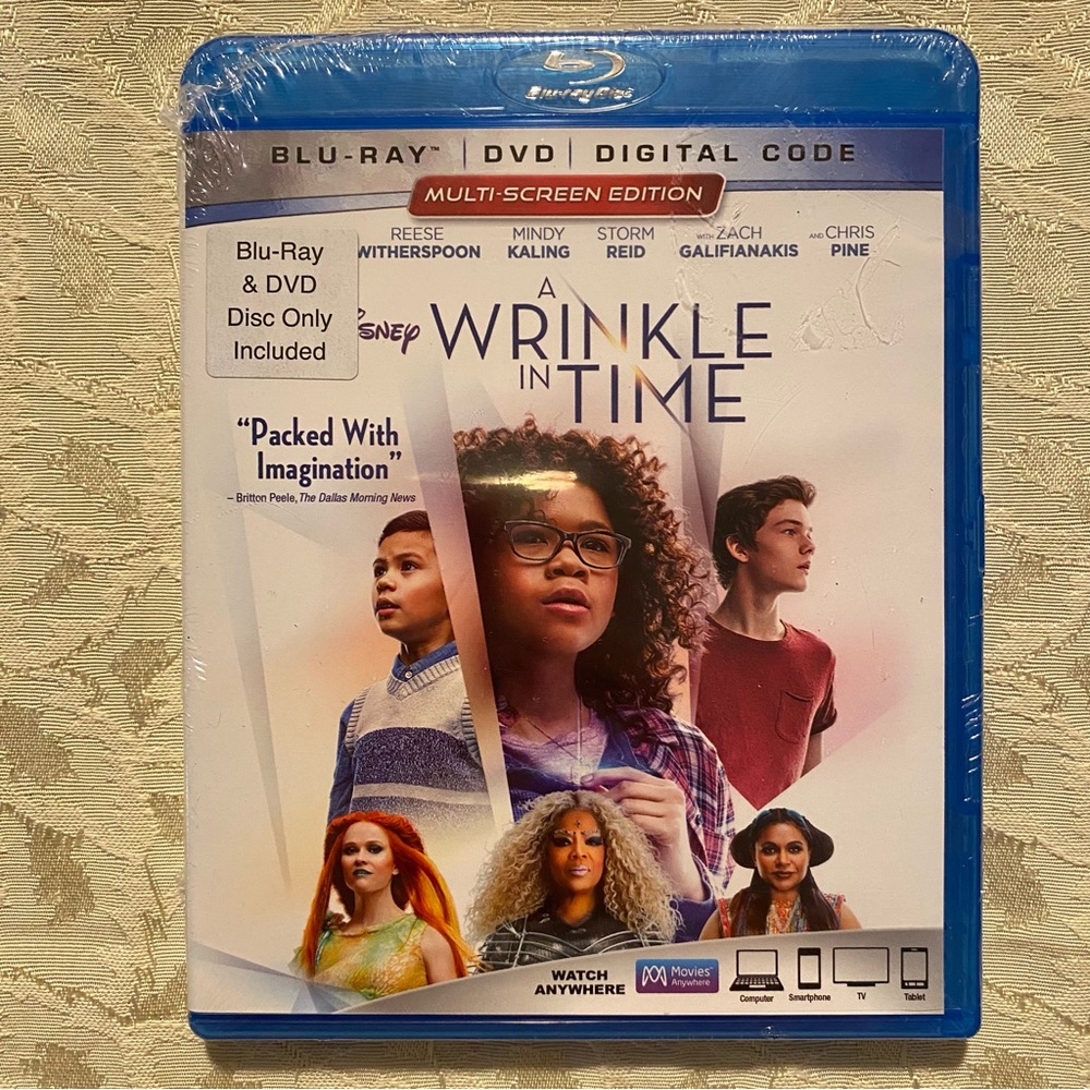 A Wrinkle in Time Multi-Screen Edition Blu-ray Disc + DVD